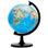 Tabletop World Globe Desk Decoration, 360° Horizontal Rotation with Clear Text Markings