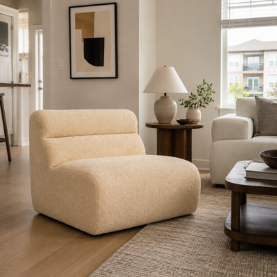 Fauteuil modulaire Rock - Teddy beige
