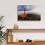  «Evening Fog At The Golden Gate Bridge» par Martin Podt, art mural sur toile, 18 po x 12 po