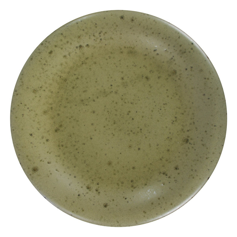 Assiette plate Bosque, Vert