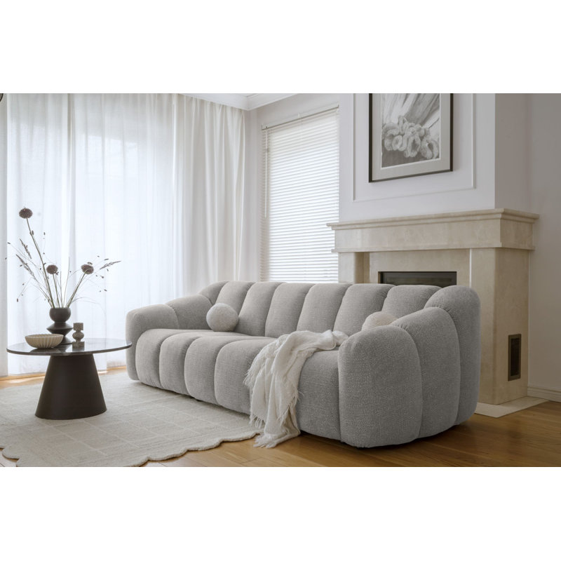 Shell Sofa, Light Grey, 4