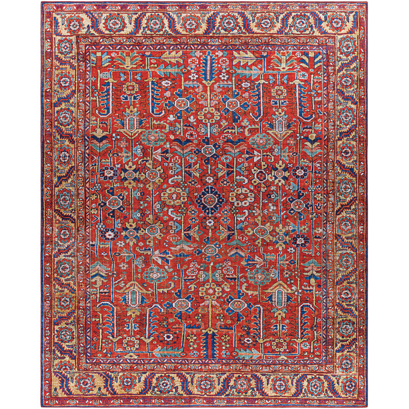 Leon Oriental Area Rug, Rectangle 200 x 275 cm