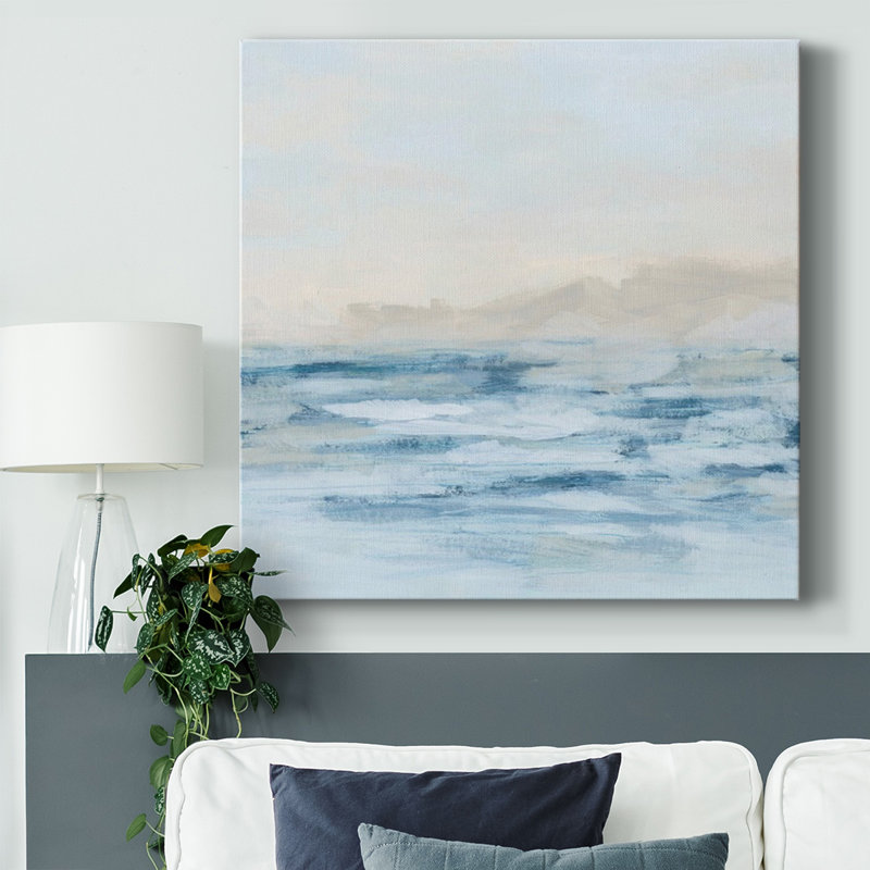 Toile tendue Distant Tides I-Gallery, H 16 po x l 16 po x P 1,5 po