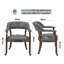 Bentley 35.5cm H Upholstered Armchair-1531884602-1602520533