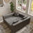 L Shaped Modular Sectional Couches Sofa,110" Corduroy Boneless Couches With Deep Seat And Movable Ottoman,Comfy Cloud Sofa For Living Room Bedroom,No Assembly (3 Seater)-160389124