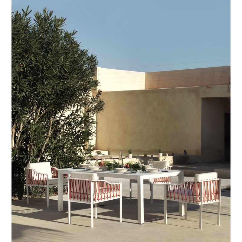 Forris Patio Dining Armchair with Cushion