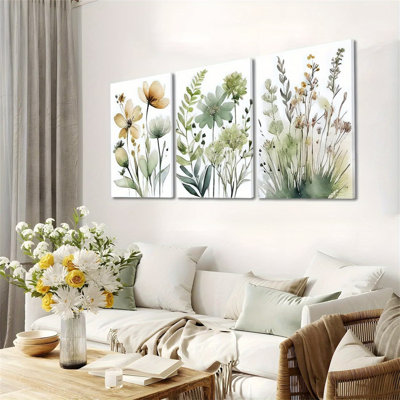 Ensemble de Ximia Floral Wall Art