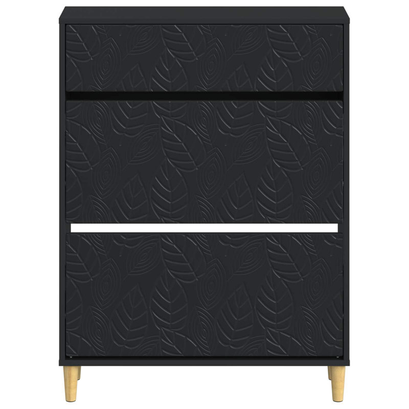 Shoe Storage, 103 cm H x 78 cm W x 24 cm D, Black