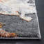 Cyrus Shag 121 Area Rug In Dark Grey / Orange-1842952863