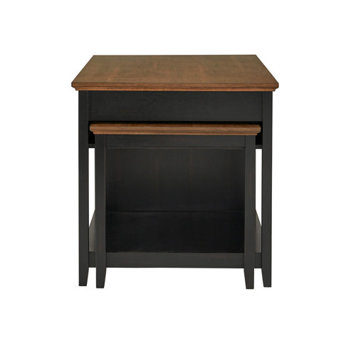 Kingstown Home Spadina Wood Kitchen Island & Reviews | Wayfair