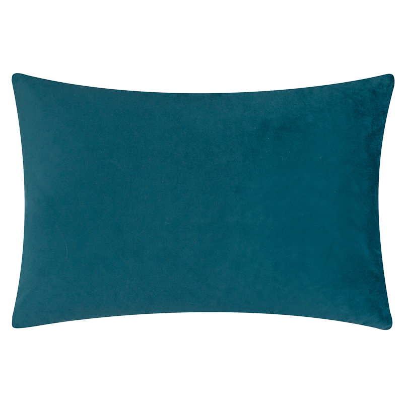 Metro Diamond Geometric Rectangular Cushion Cover, Blue/Pink/Orange