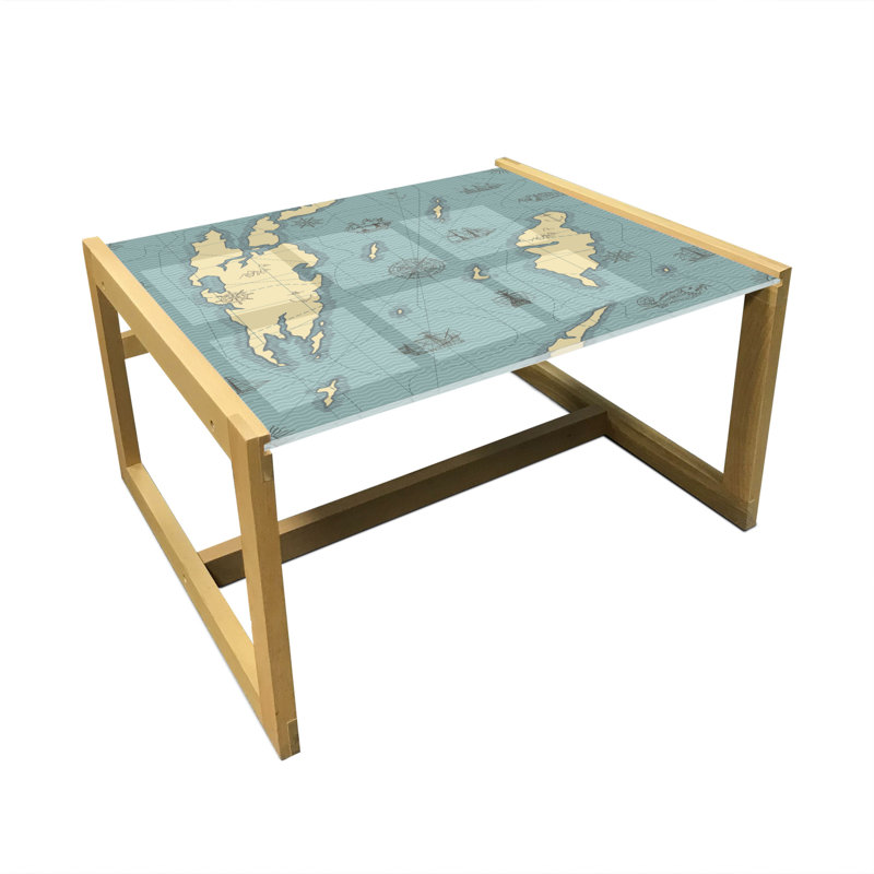 Jaleesia Sled Coffee Table, 62cm H x 74cm W x 40cm D