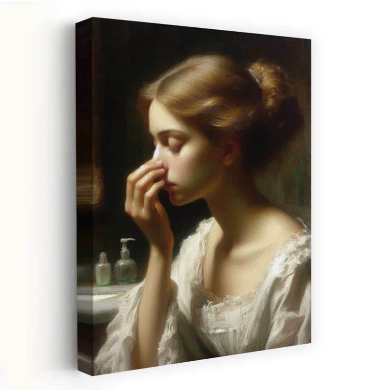 Nose Knows - Art rétro classique femme rétro, H 24 po x l 36 po