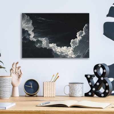  «Sublime Night Sky 3» par Ann Klee, art mural en verre acrylique, 16 po x 12 po