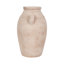 Vase de table moderne en terre cuite Kr cristaline pour décoration intérieure - Grand vase à fleurs avec poignées pour la cuisine et le salon-1150794515
