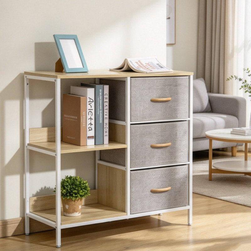 Steel Rectangle Accent Cabinet