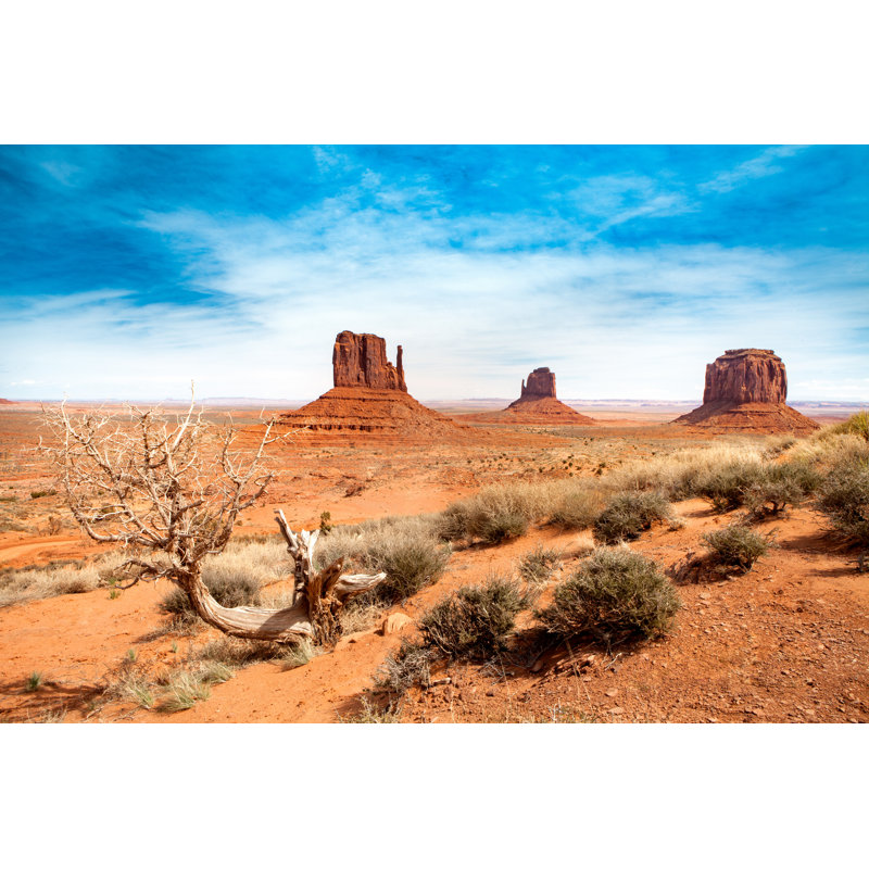 Monument Valley - United States Of America - Wrapped Canvas Print, 30cm H x 46cm W x 3.8cm D