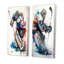 «Hockey Gardien», 2 pièces sur toile-60341749-60341747