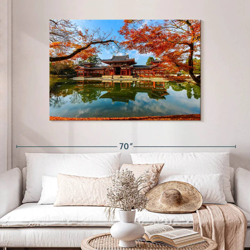 Adella Uji Byodo-In Temple, 32" H x 48" W
