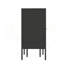 Set of 2 Collapsible Stackable Rolling File Boxes with Lids and 10 Hanging Files, Portable Storage