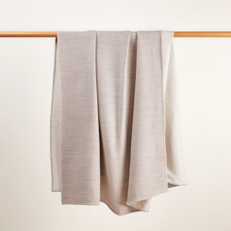 Throw Blanket, Beige