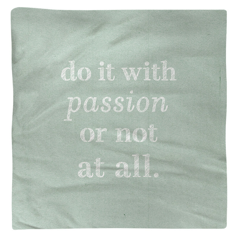 No Pattern Square Napkin, Green/White, Cotton, 10" L x 10" W