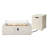 Laice Rectangle Magnesium Oxide Propane Smokeless Fire Pit