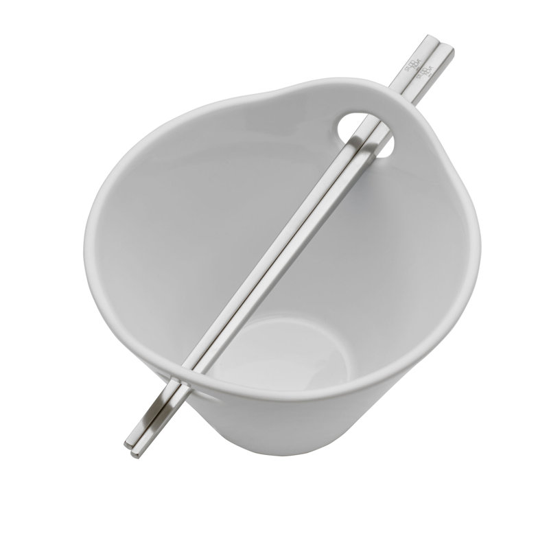 Studio Nova Noodle Bowl Set W/Chopsticks, Service For 2