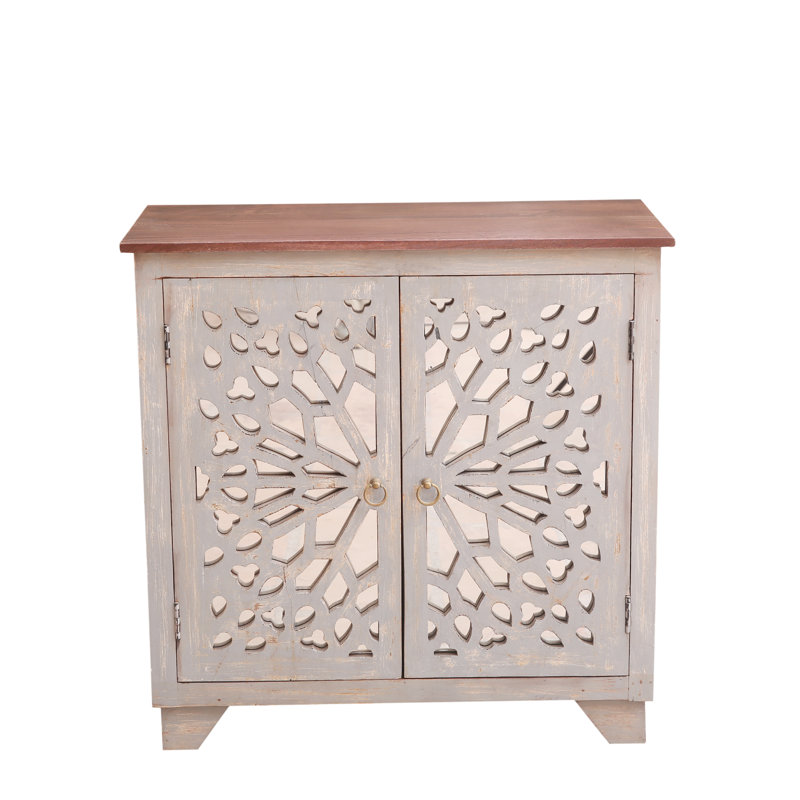 Aleck 90cm Solid Wood Sideboard