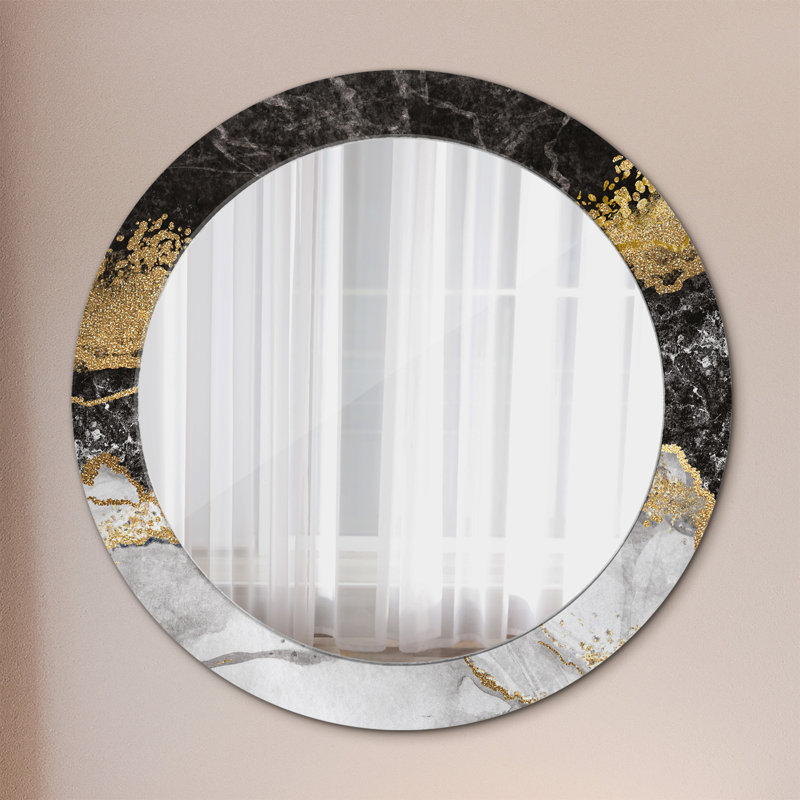 Huldar Glass Flat Wall Mirror
