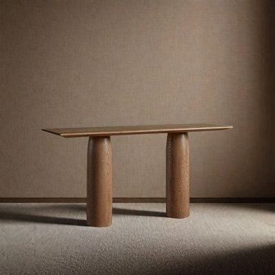 Modern High-End Solid Wood Console Table