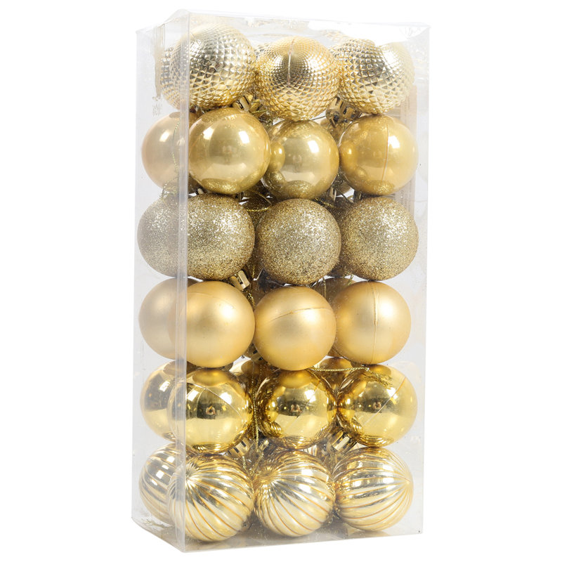 4cm Bauble, Gold