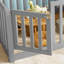 Lit simple avec garde-corps et porte pour enfants-532571036-532571039