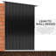 3 ft. 3 in. W x 3 ft. 4 in. D Galvanized Steel Lean-To Tool Shed-98289180