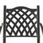 Élégantes chaises de patio en aluminium coulé 2 pièces-88073981