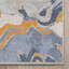  Tapis à tissage plat en marbre bleu abstrait Abstract Harmony-88588512