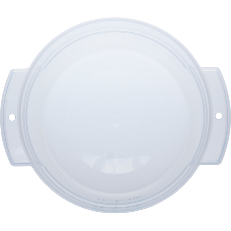 Contenant alimentaire rond 2 pintes - transparent, Transparent