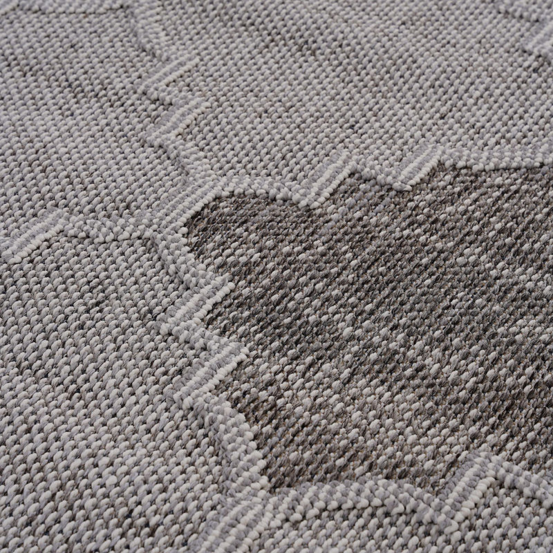 Tapis intérieur / extérieur Trellis, Rectangle 6 pi 7 po x 7 pi 9 po