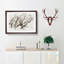 Great Horned Owl Resting - Picture Frame Painting Print-56735879-56735884