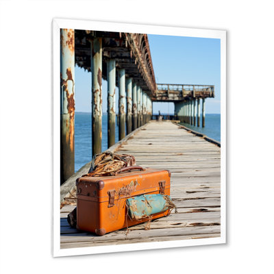 «Pier Weathered Memories III», reproduction sur toile