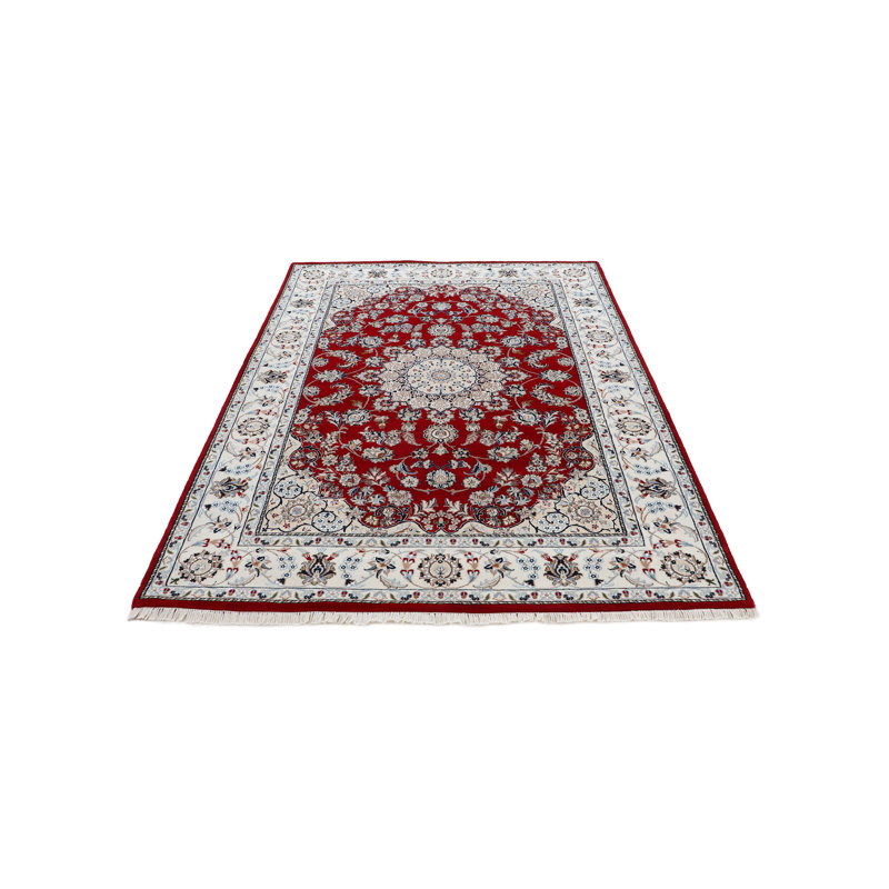 Nain Oriental Hand Woven Area Rug, Rectangle 120 x 180cm