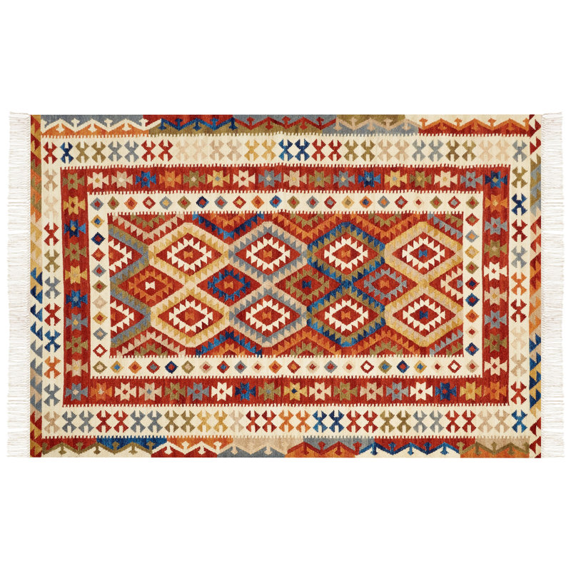 Agosta Southwestern Hand Woven Area Rug, Rectangle 200 x 300cm