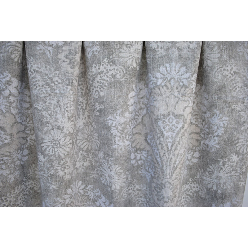 Nickey Cotton Room Darkening Curtain Pair, 50" W x 90" L