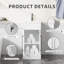 Lavabo de meuble-lavabo simple 16 po Goodyo
