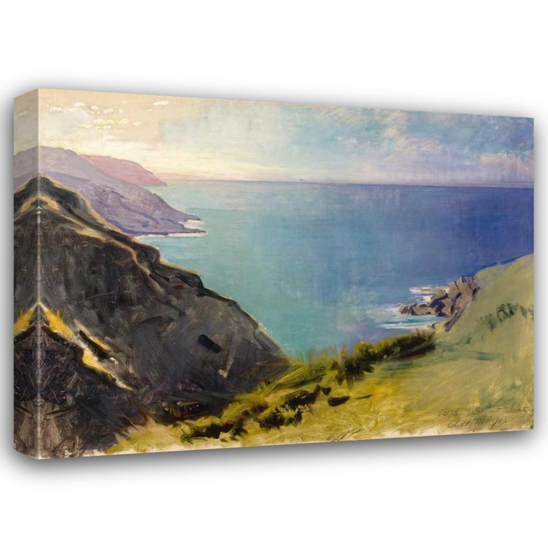 «Dovecove Thayer, Abbott Handerson», reproduction d'art sur toile tendue: Cornish Headlands, H 28 po x l 36 po