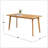 Chesapeake Wood Dining Table