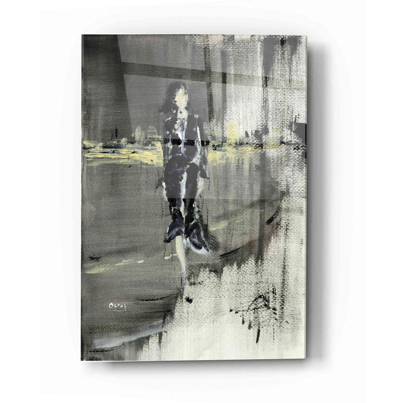 Art mural en verre acrylique, H 16 po x l 12 po x P 0,12 po