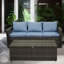 Warner Outdoor Wicker Patio Sofa Set-513255211-513255210