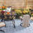 Leonard 4 - Person Patio Dining Set with Square Table , Cushions Included