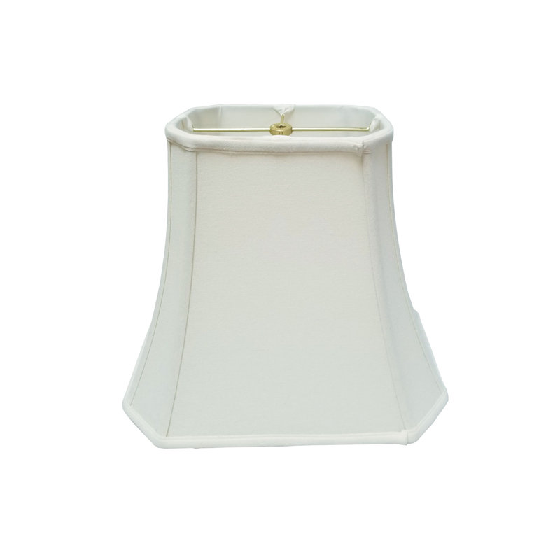 Abat-jour cloche en soie / shantung 16 po
